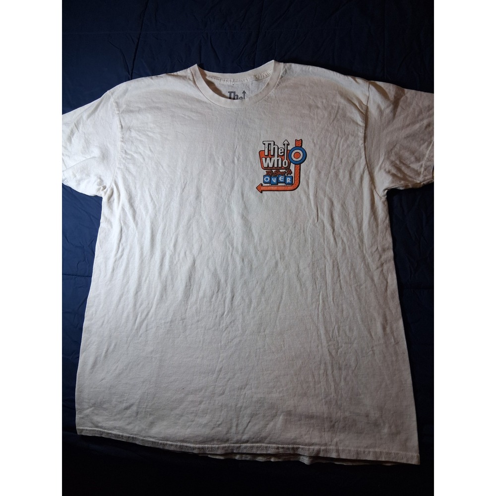 The Who The Song Is Over North American Farewell Tour Graphic T-Shirt Mens White